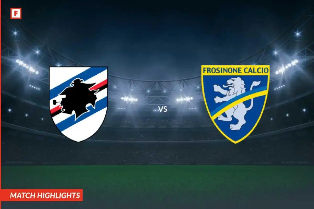 Sampdoria - Frosinone Calcio mål og høydepunkter