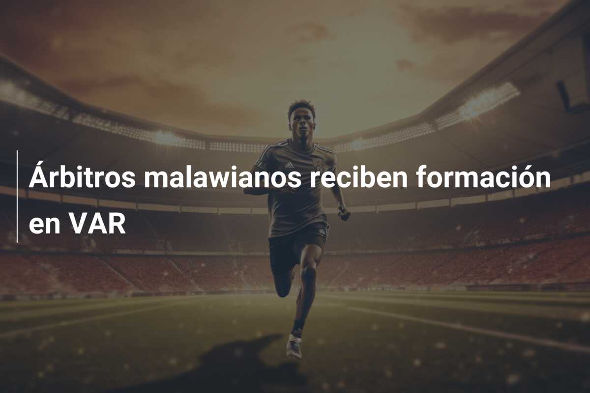 Árbitros malawianos reciben formación en VAR