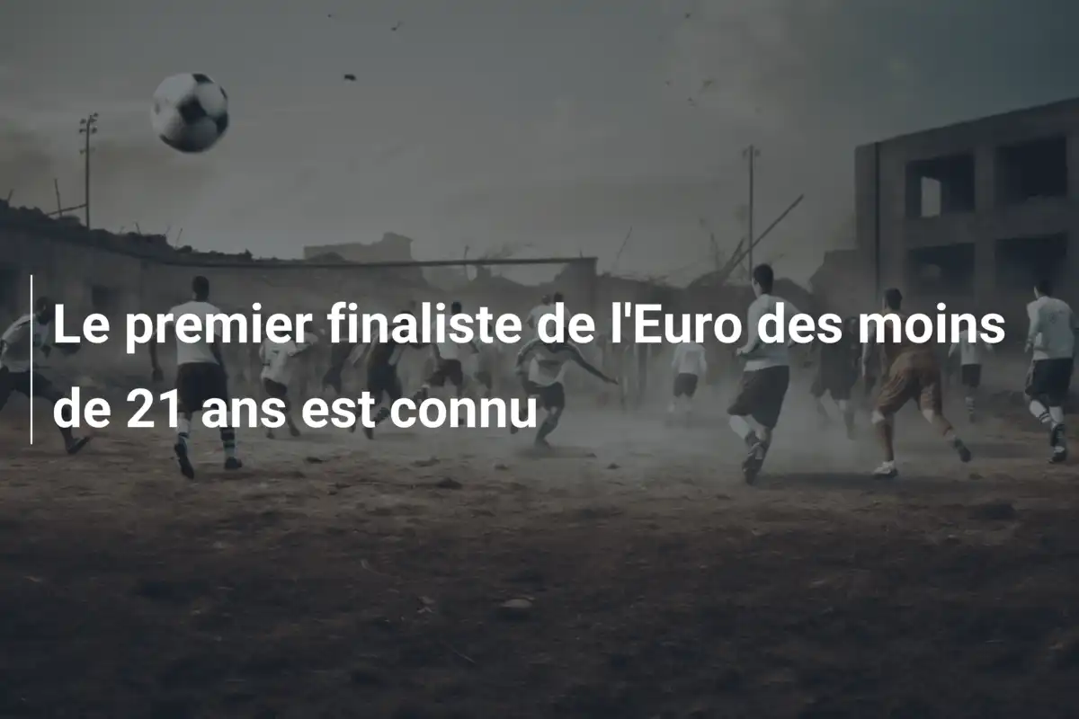 Le premier finaliste de l'Euro des moins de 21 ans est connu
