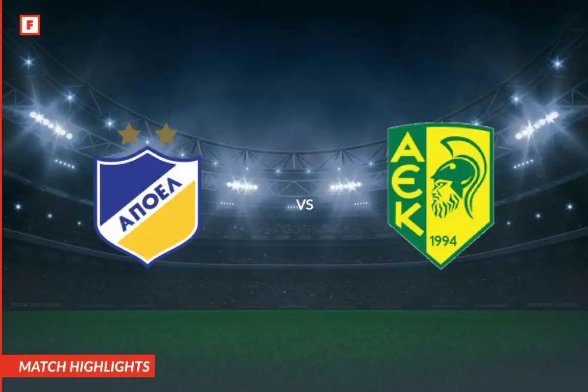 APOEL - AEK Larnaca goluri și momente importante