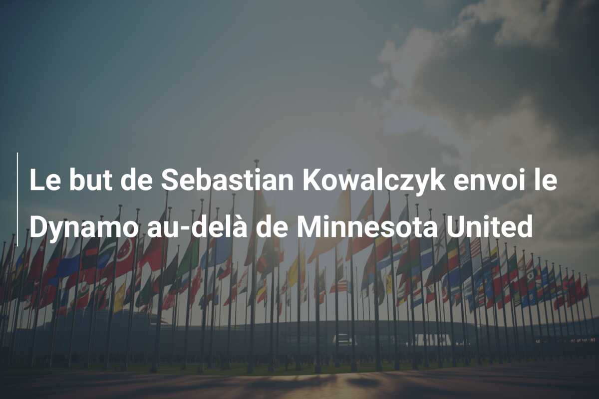 Le but de Sebastian Kowalczyk envoi le Dynamo au-delà de Minnesota United
