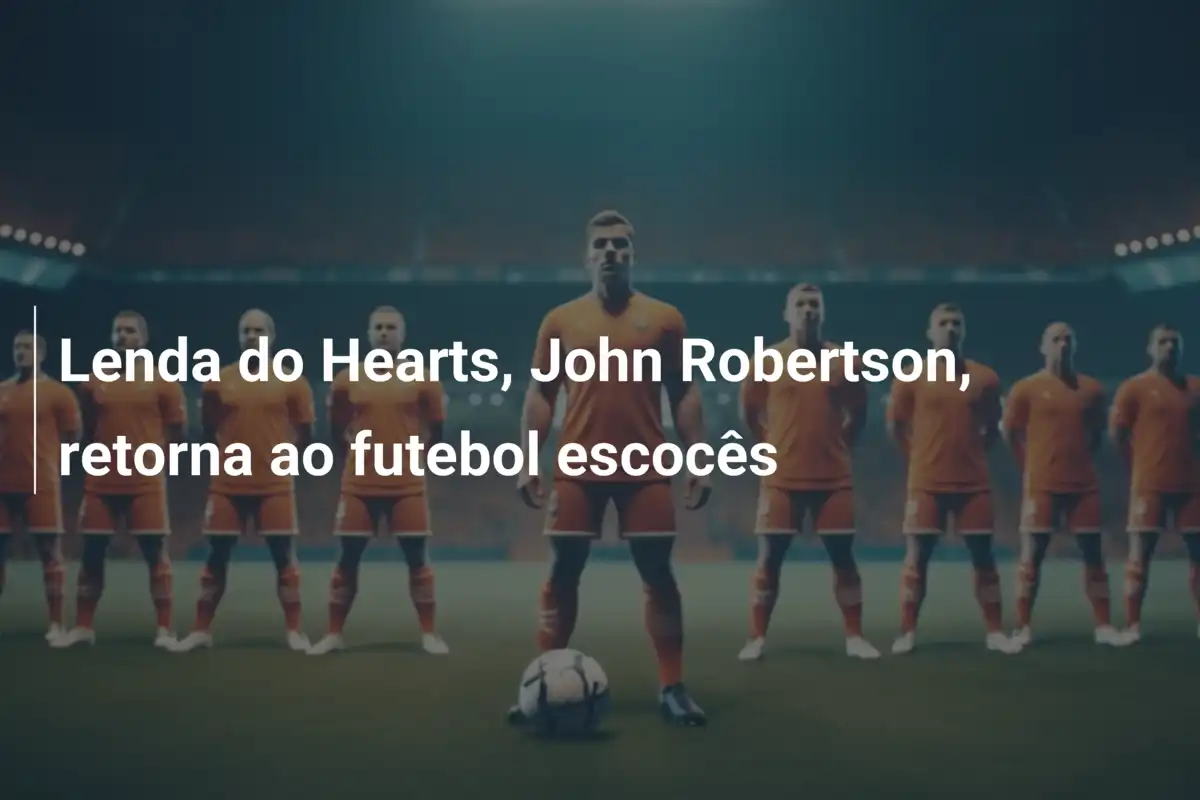 Lenda do Hearts, John Robertson, retorna ao futebol escocês