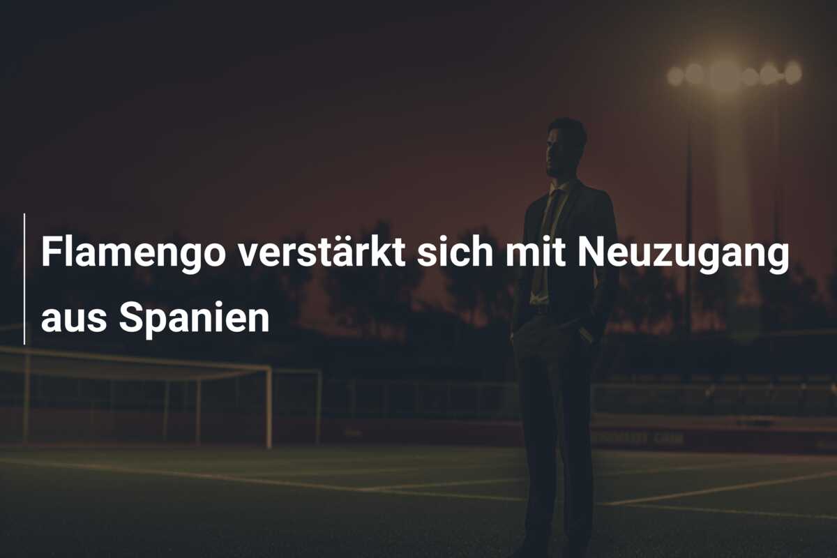 Flamengo verstärkt sich mit Neuzugang aus Spanien