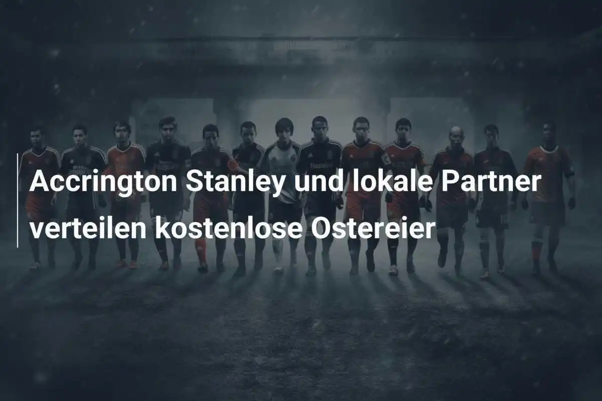 Accrington Stanley und lokale Partner verteilen kostenlose Ostereier
