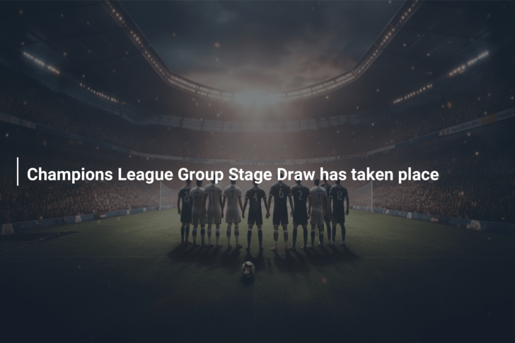 The draw results for the group stage of the Champions League 2023 