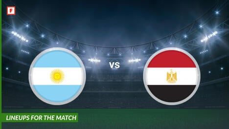 Argentina vs Egypt: lineups for the match