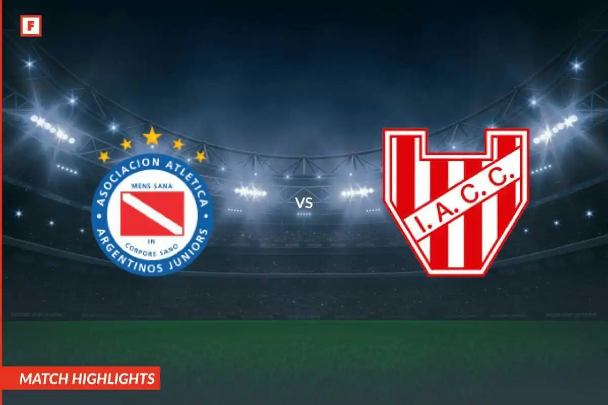Argentinos Juniors - Instituto Atletico Central Cordoba gol e momenti salienti