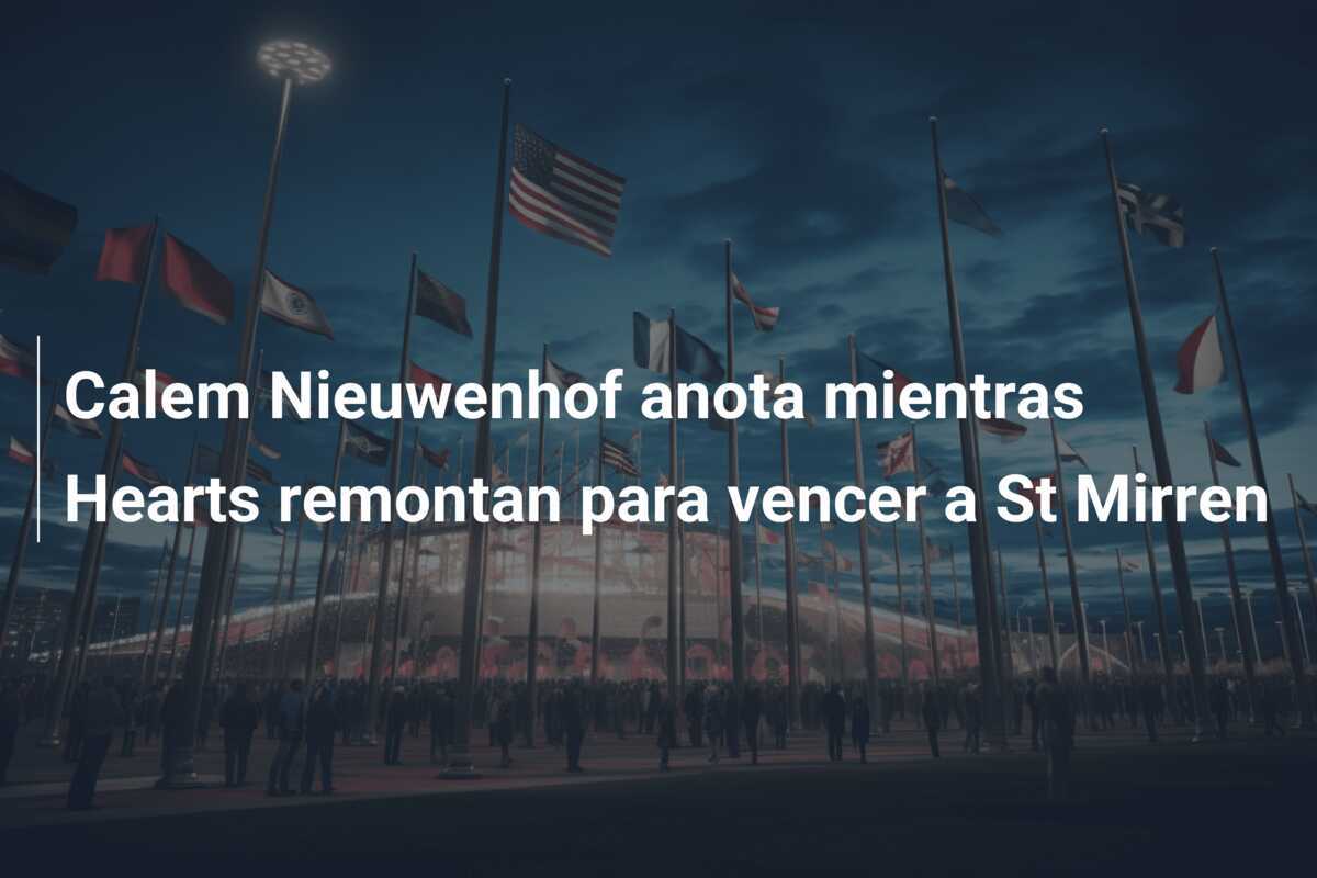 Calem Nieuwenhof anota mientras Hearts remontan para vencer a St Mirren