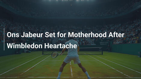 Ons Jabeur wird bald Mutter nach Wimbledon-Tragödie