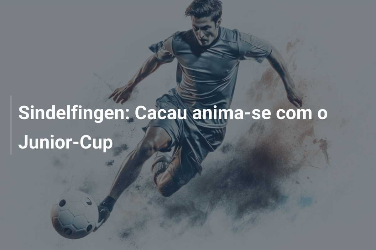 Sindelfingen: Cacau anima-se com o Junior-Cup