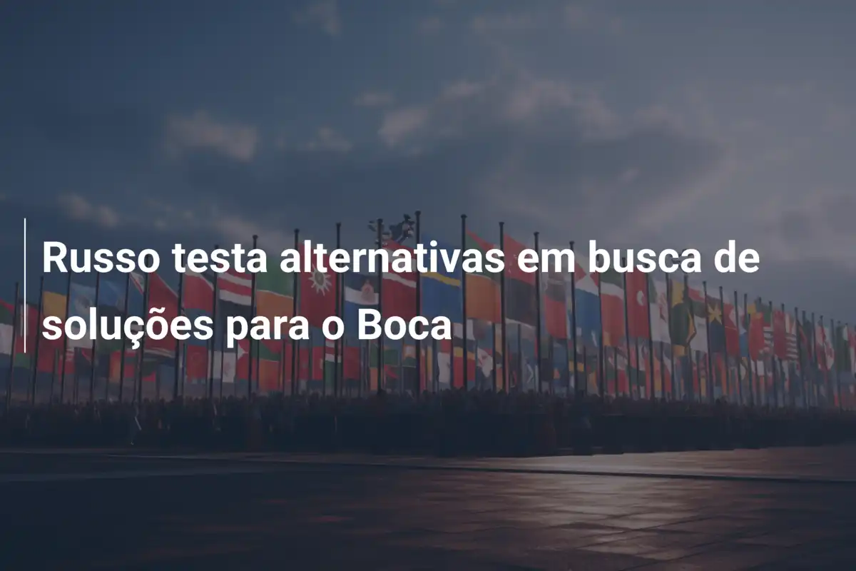 Russo testa alternativas em busca de soluções para o Boca