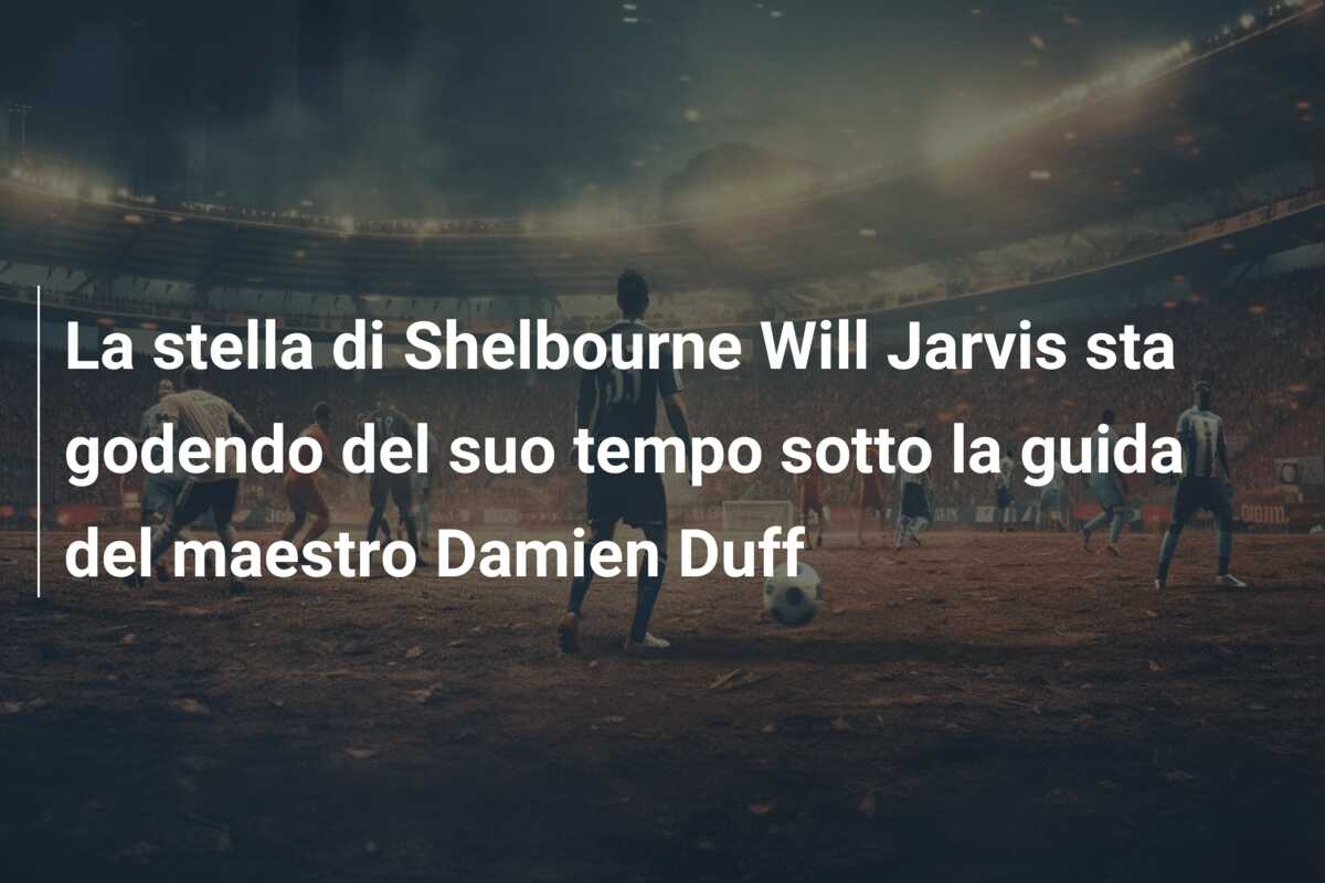 La stella di Shelbourne Will Jarvis sta godendo del suo tempo sotto la guida del maestro Damien Duff