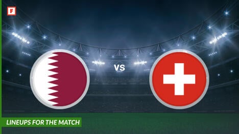 Qatar vs Switzerland: susunan pemain untuk pertandingan