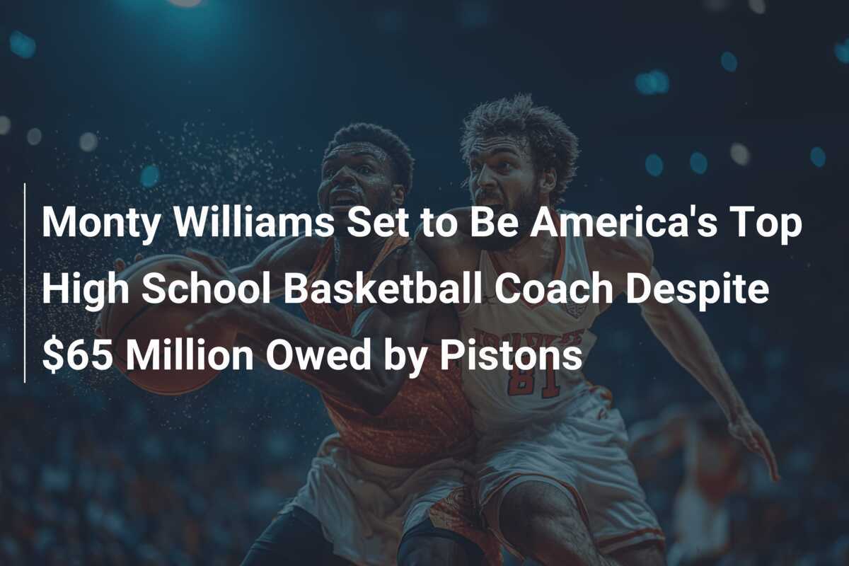 Monty Williams Set to Be America's Top High School Basketball Coach