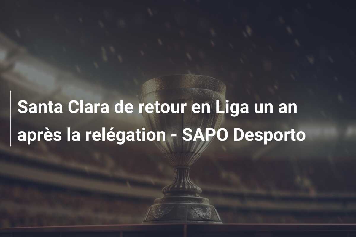 Santa Clara de retour en Liga un an après la relégation – SAPO Desporto