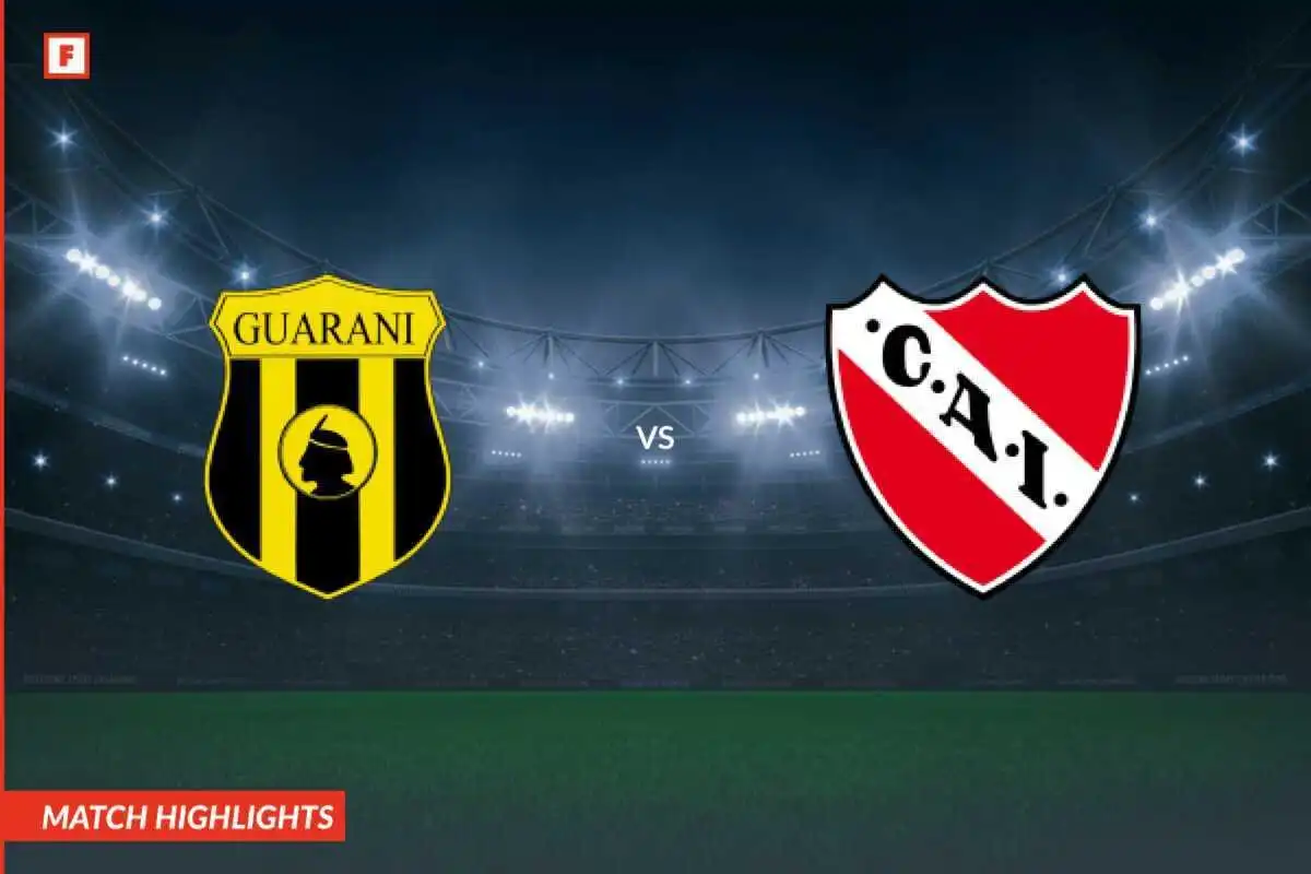 Club Guaraní - CA Independiente Avellaneda gol e momenti salienti