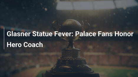 Febbre della Statua di Glasner: I Tifosi del Palace Omaggiano l'Eroe