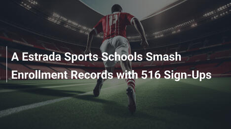Escolas de Esportes de A-Estrada Batem Recordes de Inscrições