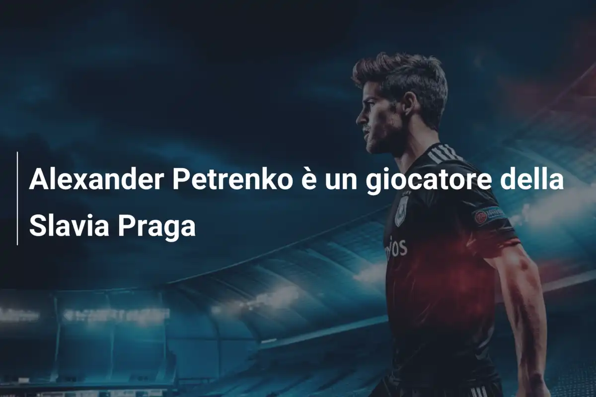 Alexander Petrenko è un giocatore della Slavia Praga