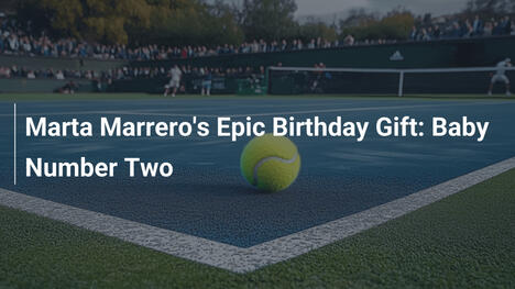 El épico regalo de cumpleaños de Marta Marrero: Su segundo bebé