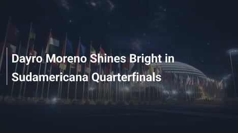 ダイロ・モレノ、Sudamericana準々決勝で輝く活躍