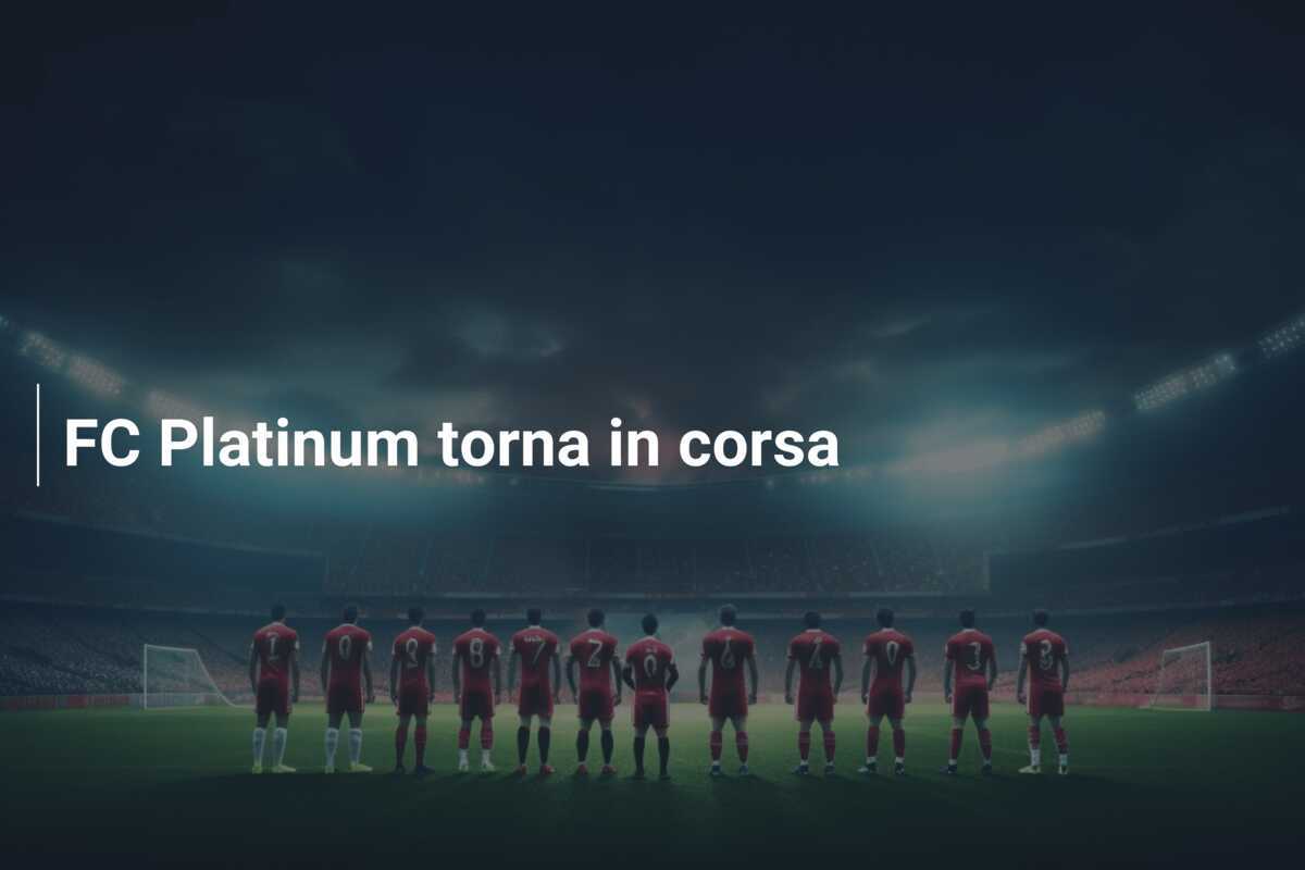 FC Platinum torna in corsa