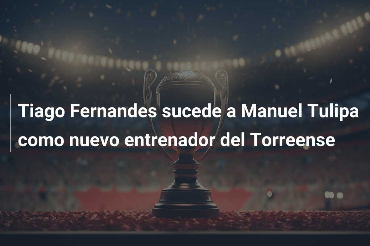 Tiago Fernandes sucede a Manuel Tulipa como nuevo entrenador del Torreense