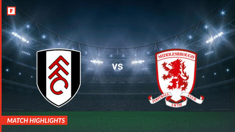 Fulham - Middlesbrough gol dan sorotan
