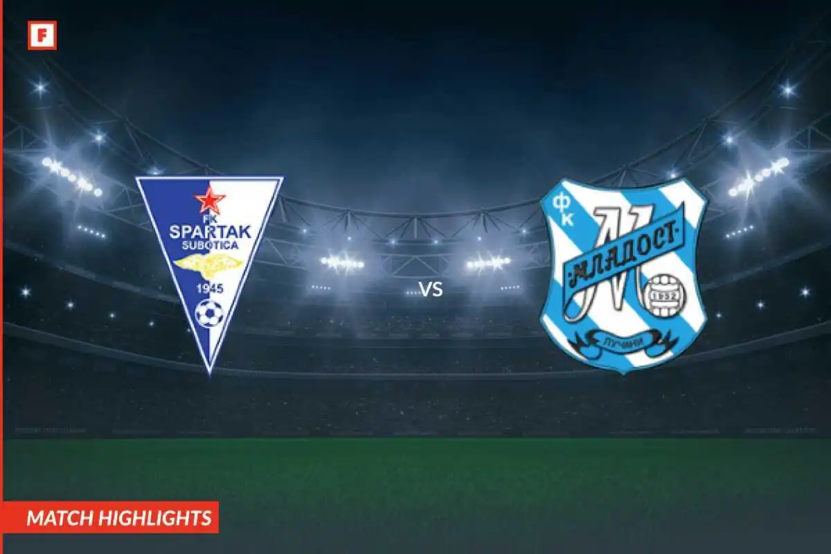 Spartak Subotica - Mladost Lucani cele i najważniejsze momenty