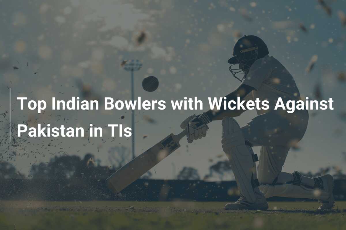 Top Indian Bowlers with Wickets Against Pakistan in TIs - azscore.com