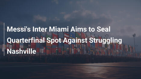 Inter Miami di Messi verso i quarti contro Nashville