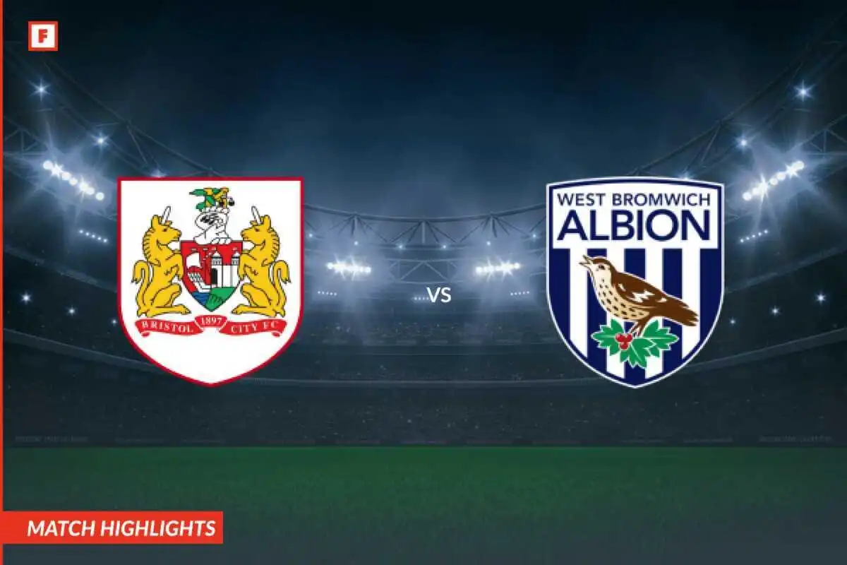 Bristol City - West Bromwich Albion golovi i naglasci