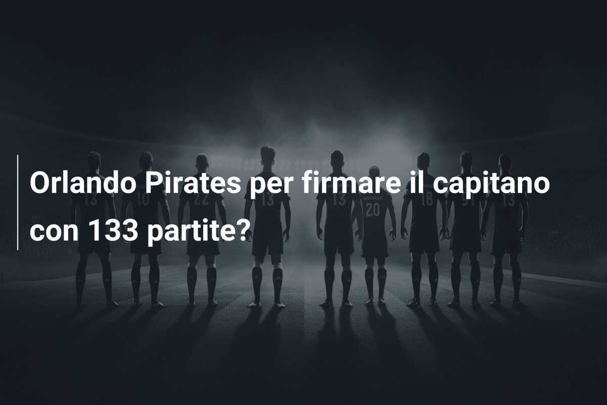 Orlando Pirates per firmare il capitano con 133 partite?