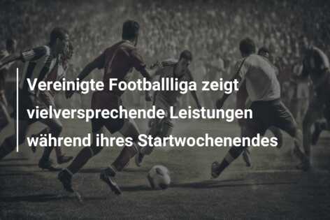 Vereinigte Footballliga zeigt vielversprechende Leistungen während ihres Startwochenendes