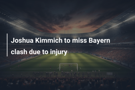 Ο Joshua Kimmich απουσιάζει από τον αγώνα της Μπάγερν λόγω τραυματισμού
