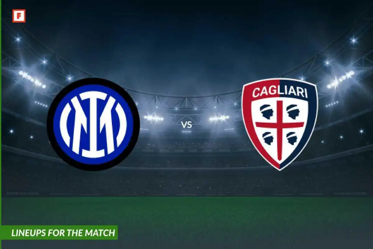 Inter mot Cagliari Calcio: lagoppstillinger til kampen