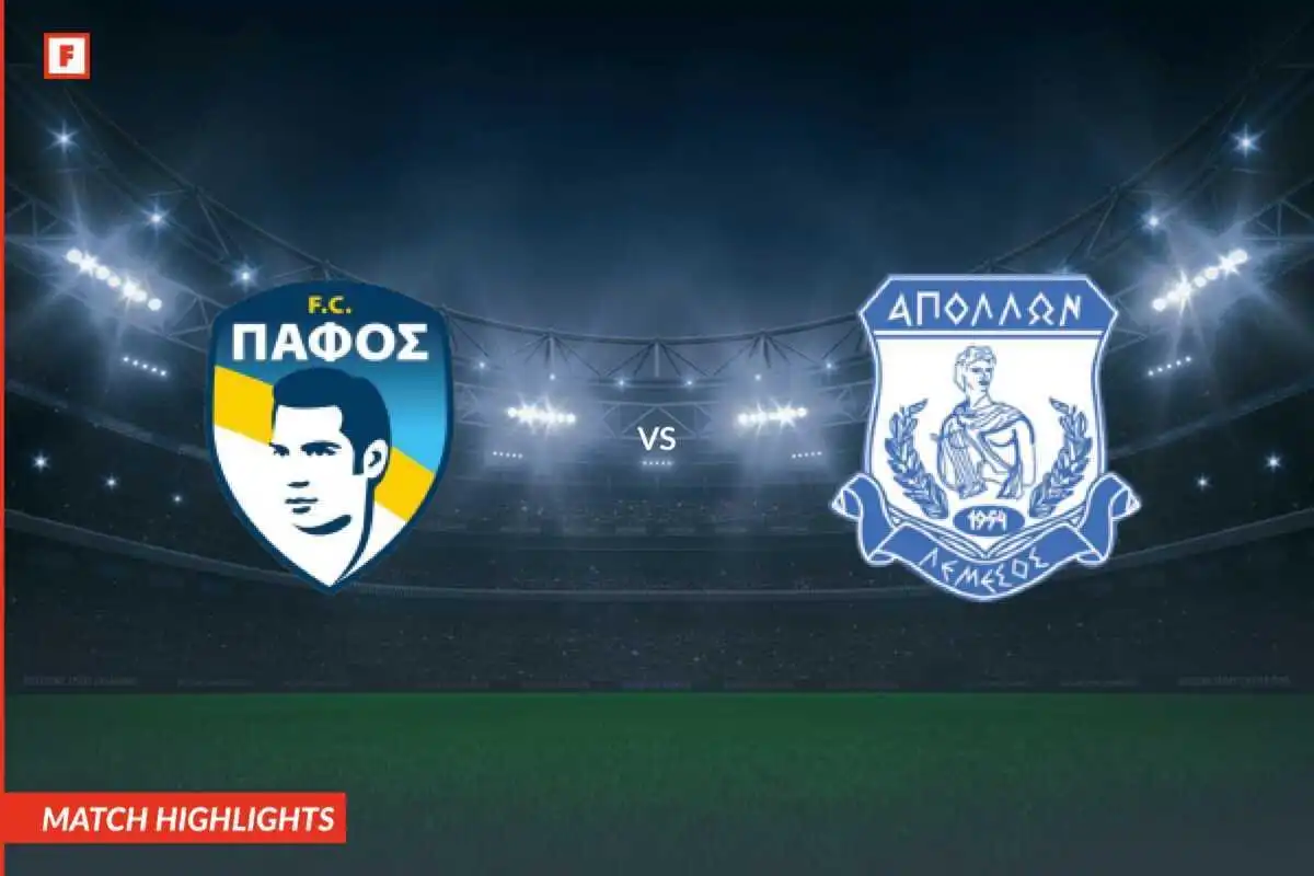 Pafos FC - Apollon Limasso tore und höhepunkte - footboom1.com