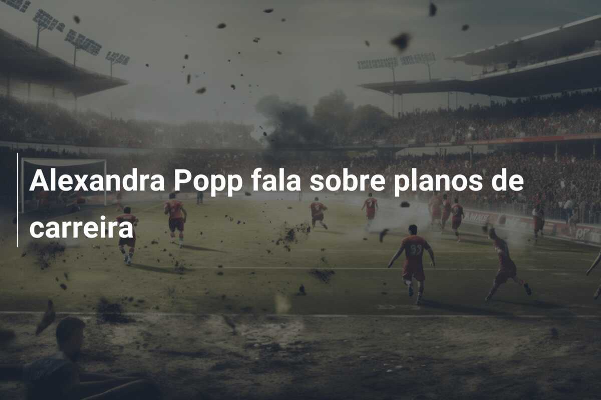 Alexandra Popp fala sobre planos de carreira