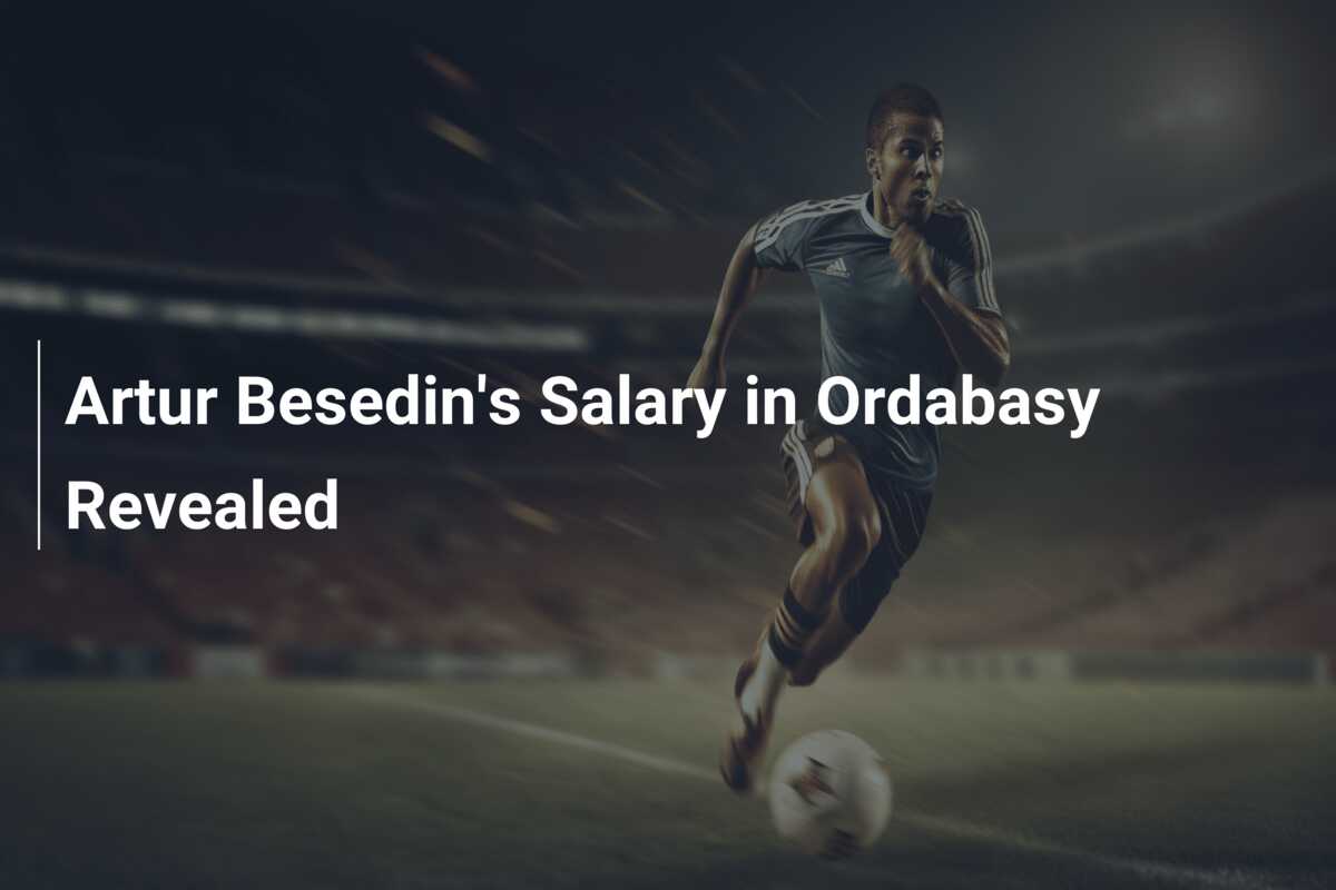 Artur Besedin’s Salary in Ordabasy Revealed
