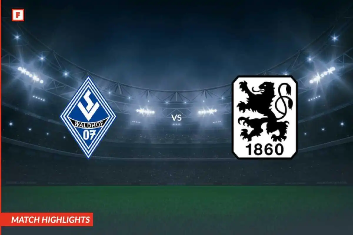 Waldhof Mannheim - 1860 Минхен golovi i naglasci
