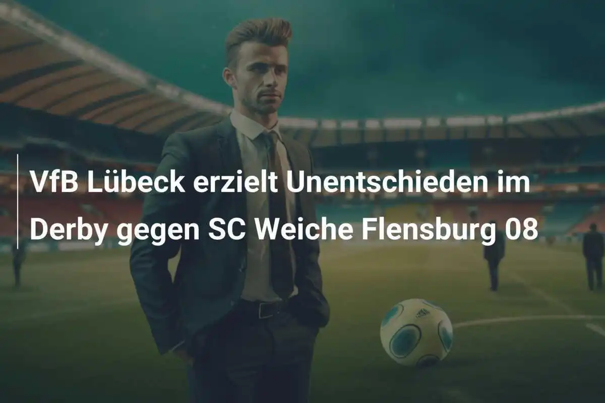 VfB Lübeck erzielt Unentschieden im Derby gegen SC Weiche Flensburg 08