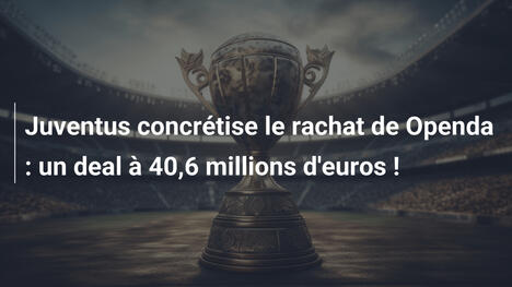 Juventus concrétise le rachat de Openda : un deal à 40,6 millions d'euros !