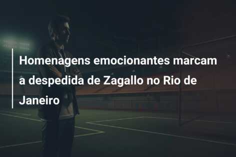 Homenagens emocionantes marcam a despedida de Zagallo no Rio de Janeiro