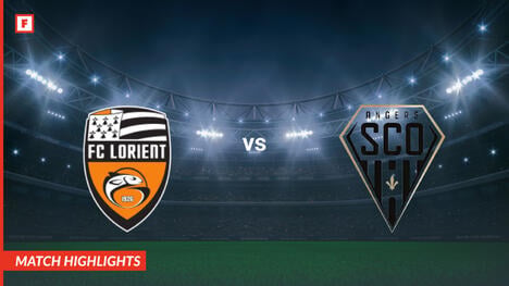 Lorient - Angers SCO buts et temps forts