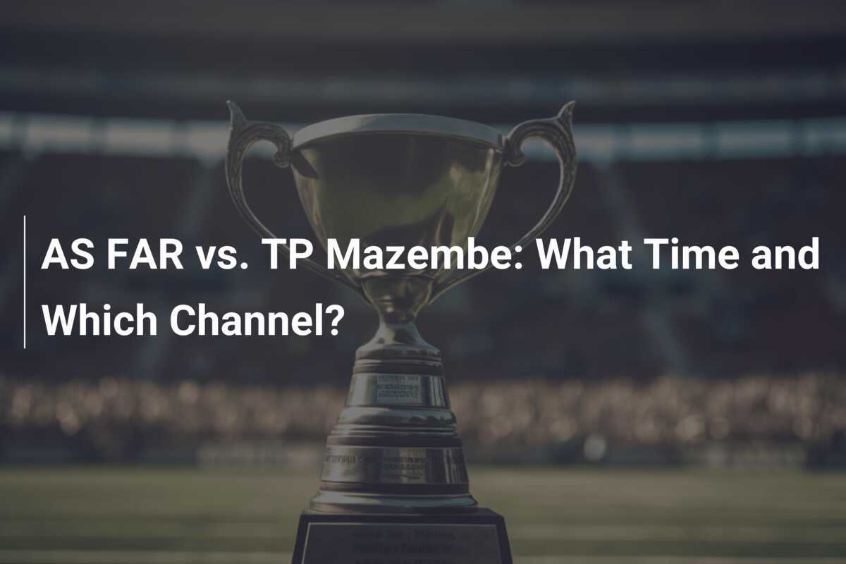 AS FAR vs. TP Mazembe: Jam Berapa dan Di Channel Mana?