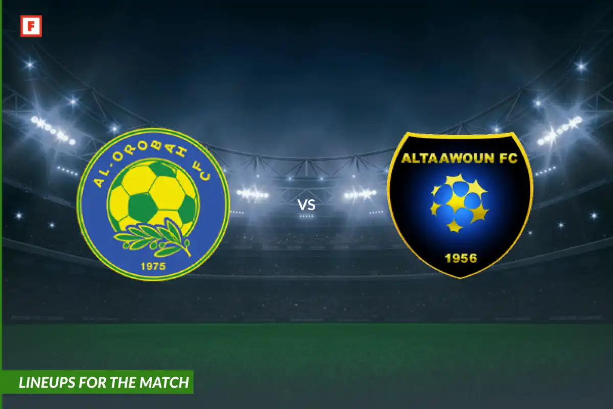 Al Orobah Al Jawf vs Al Taawoun: lineups for the match