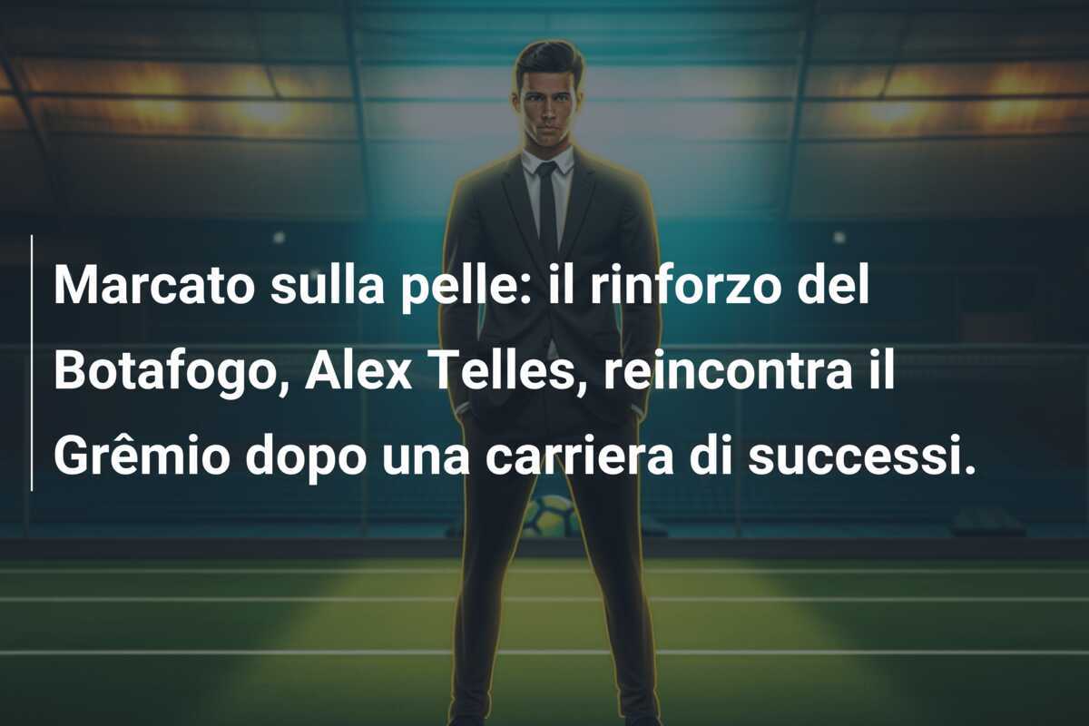 Marcato sulla pelle: il rinforzo del Botafogo, Alex Telles, reincontra il Grêmio dopo una carriera di successi.