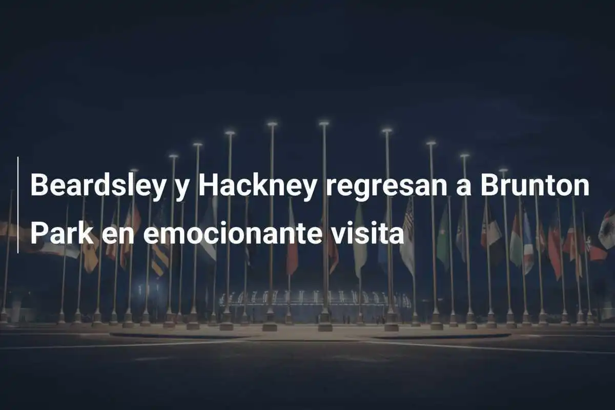Beardsley y Hackney regresan a Brunton Park en emocionante visita