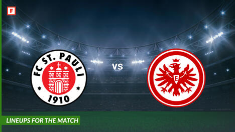 St. Pauli vs Eintracht Frankfurt: lineups for the match