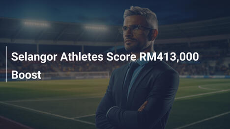 Atleti del Selangor Ottengono Aiuto di RM413.000